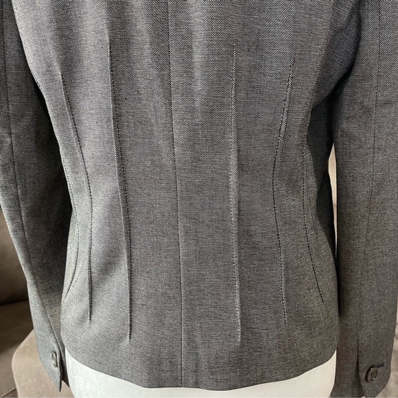 Michael Kors Brown Two- button Pleated Blazer US M - Picture 5 of 8